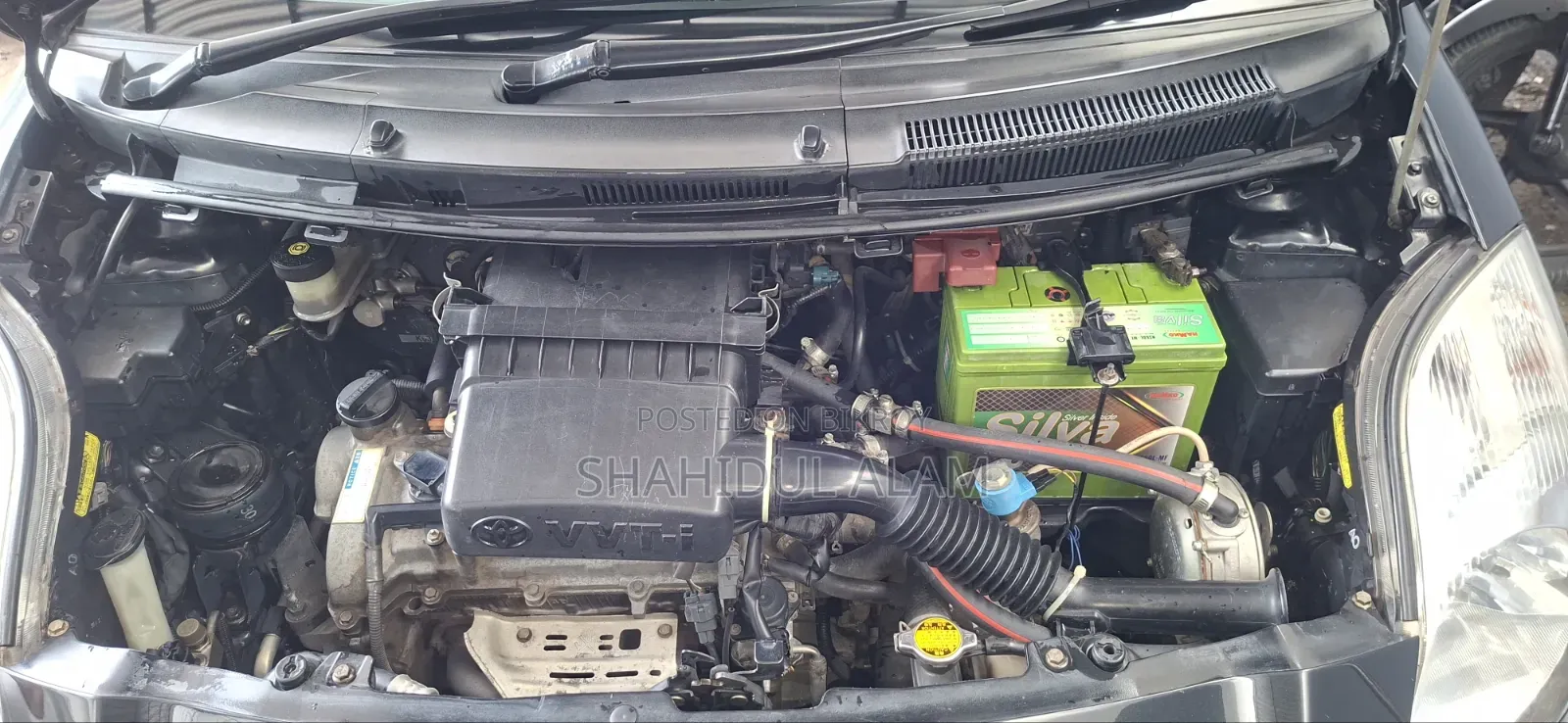 Toyota Vitz 1.3 AWD 3dr 2010 Black