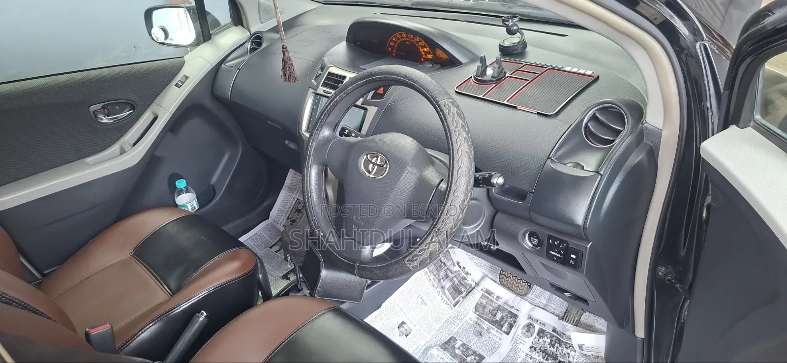 Toyota Vitz 1.3 AWD 3dr 2010 Black
