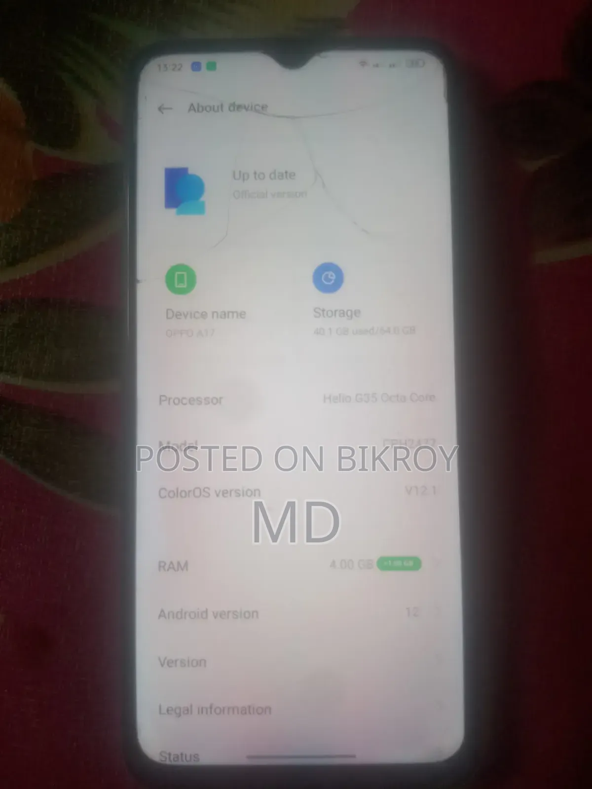 Oppo Reno4 (CPH2113) 128 GB Black