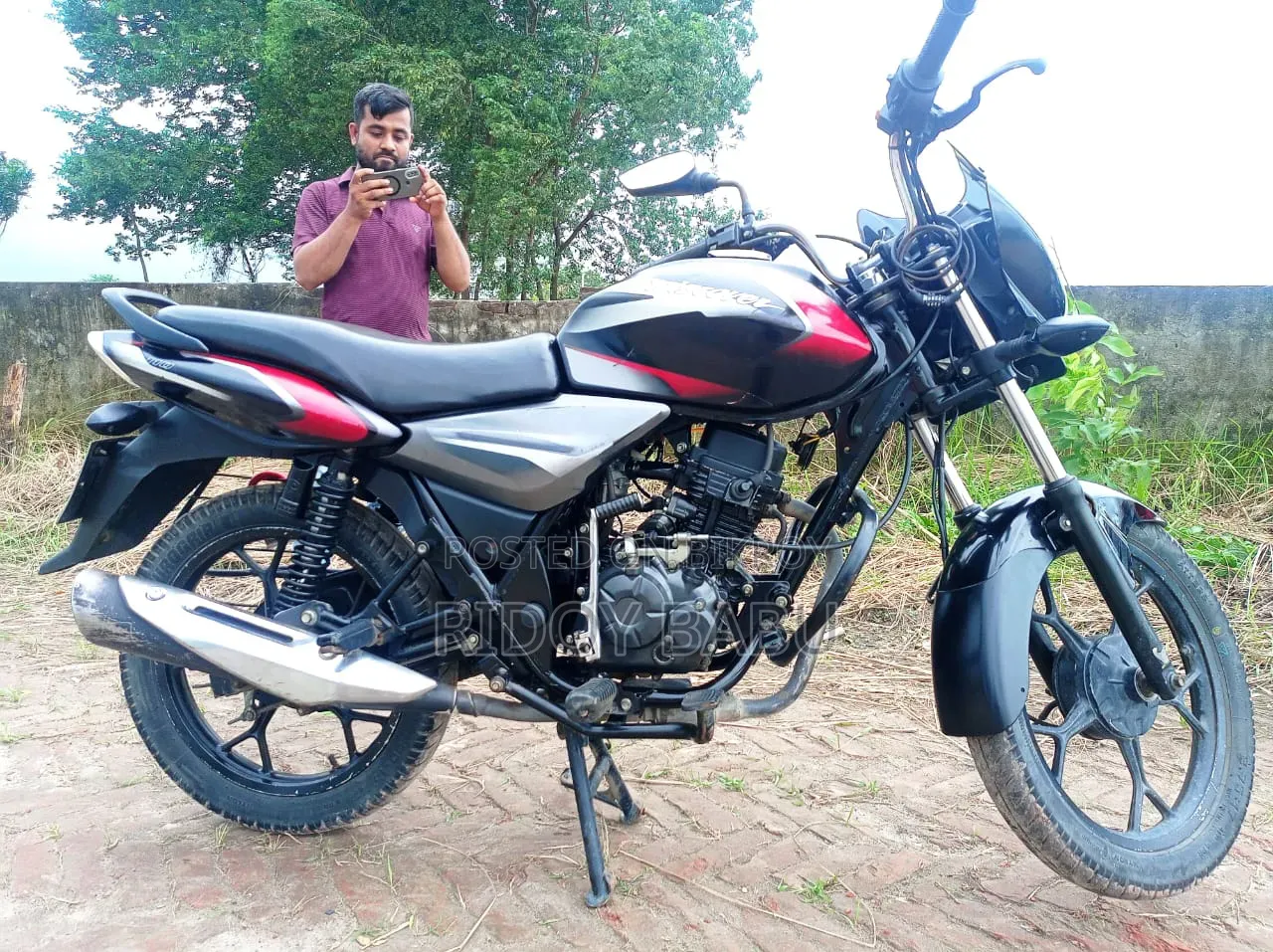Bajaj Discover 110 2019 Black