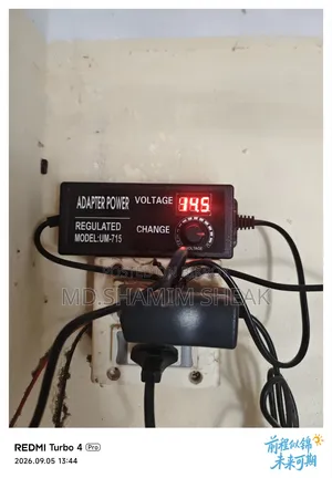 3-24 Volt 5 Ah Adepter Only 7 Days Use