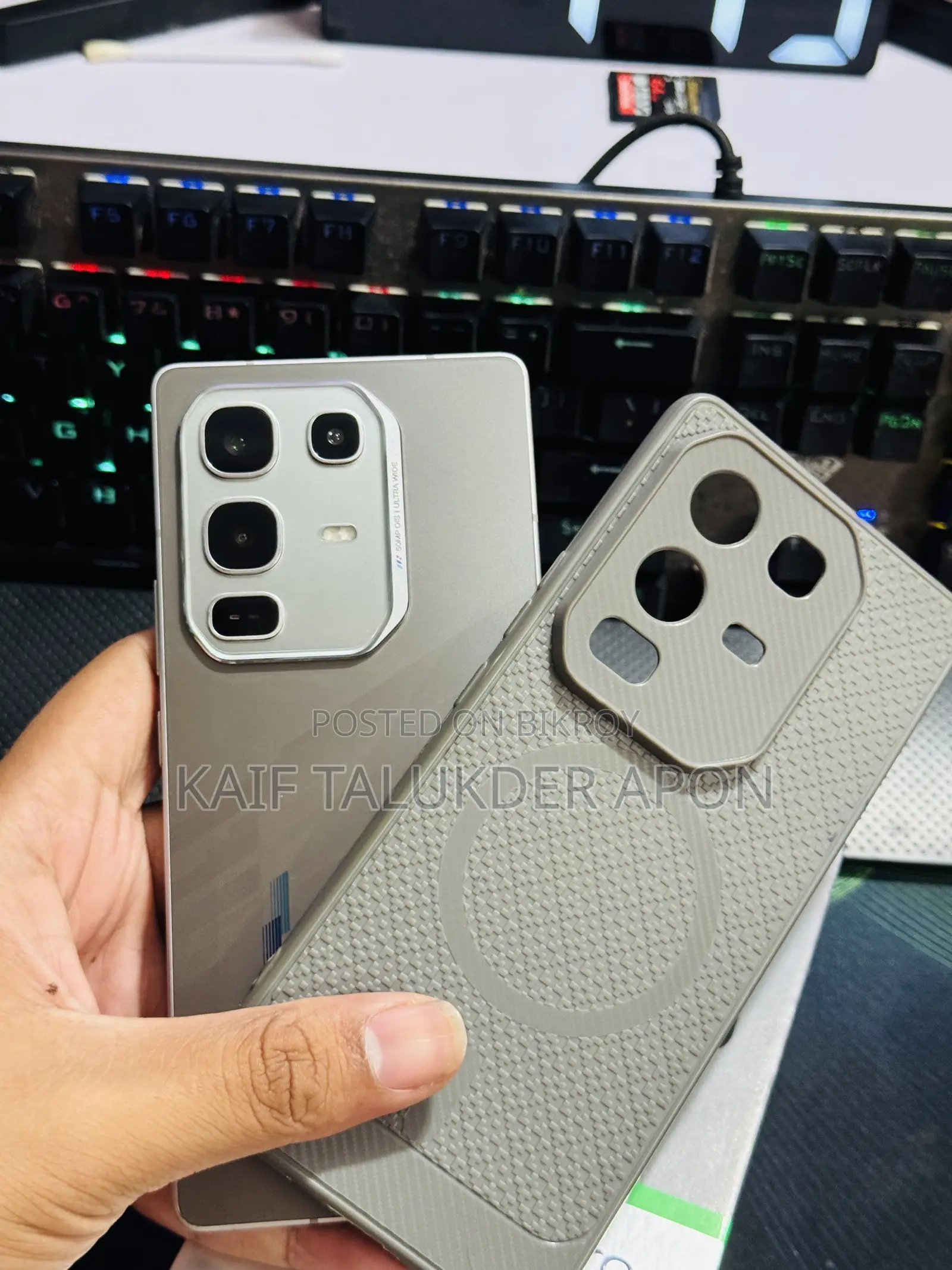 Infinix Note 50 Pro 256 GB Gray