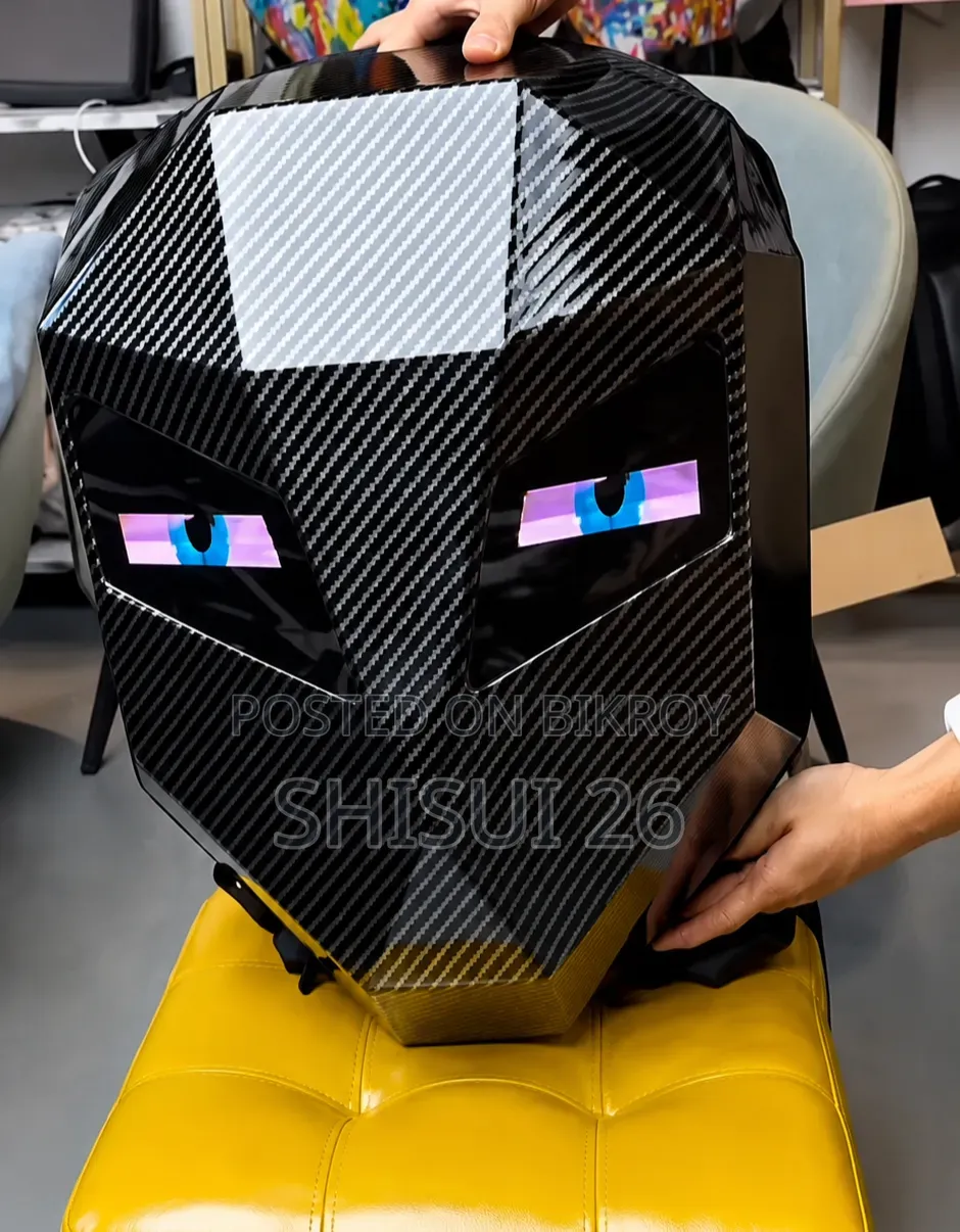 Mini LED Face Backpack