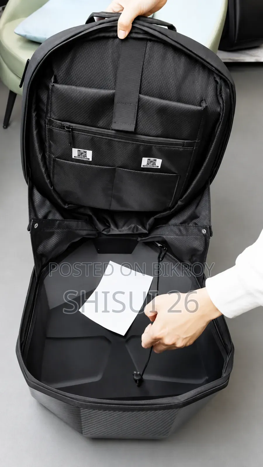 Mini LED Face Backpack