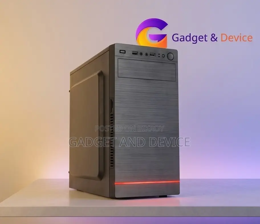 New Desktop Computer 8GB Intel Core I3 HDD+SSD 500GB