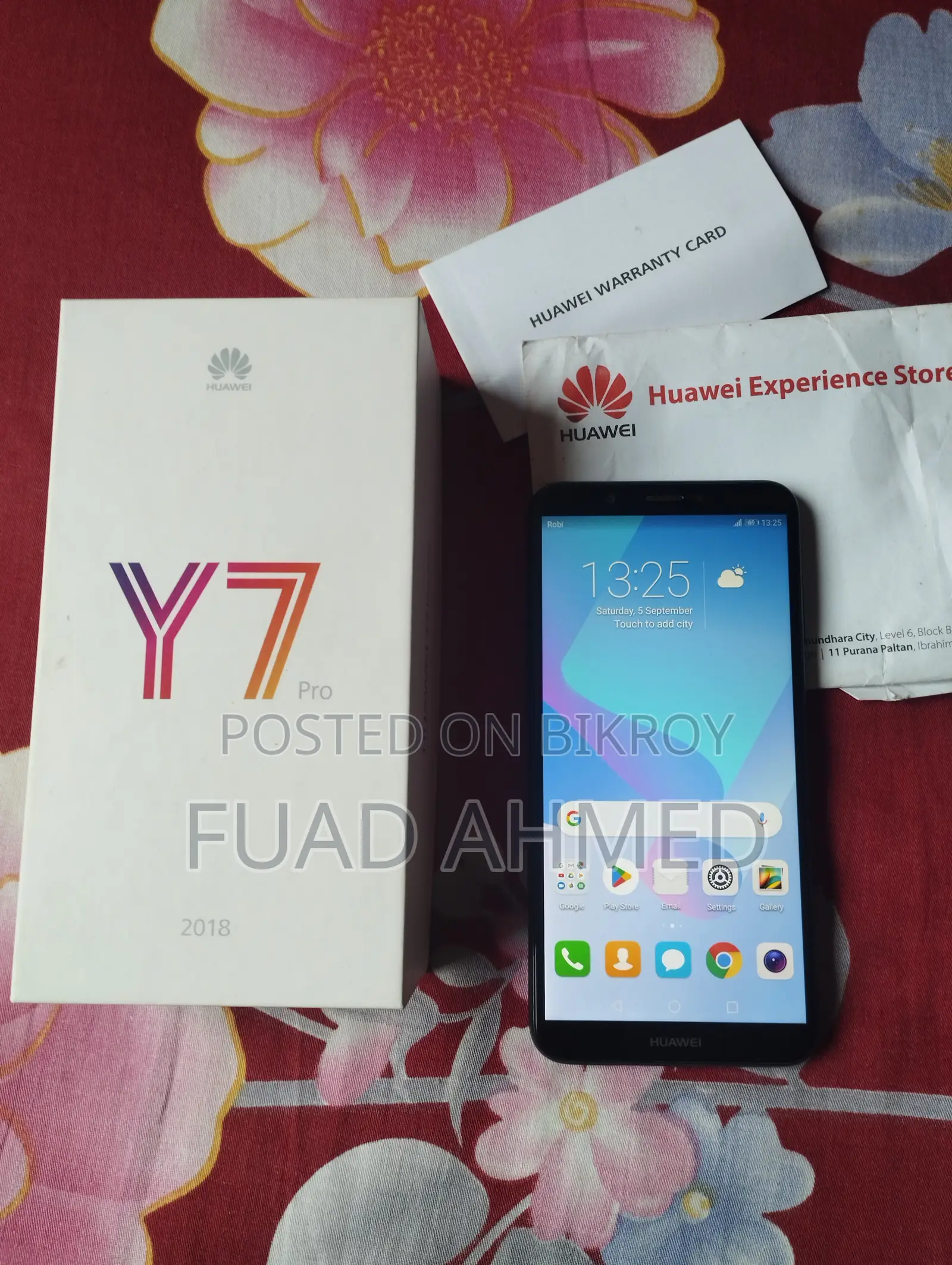 Huawei Y7 Pro 32 GB Blue