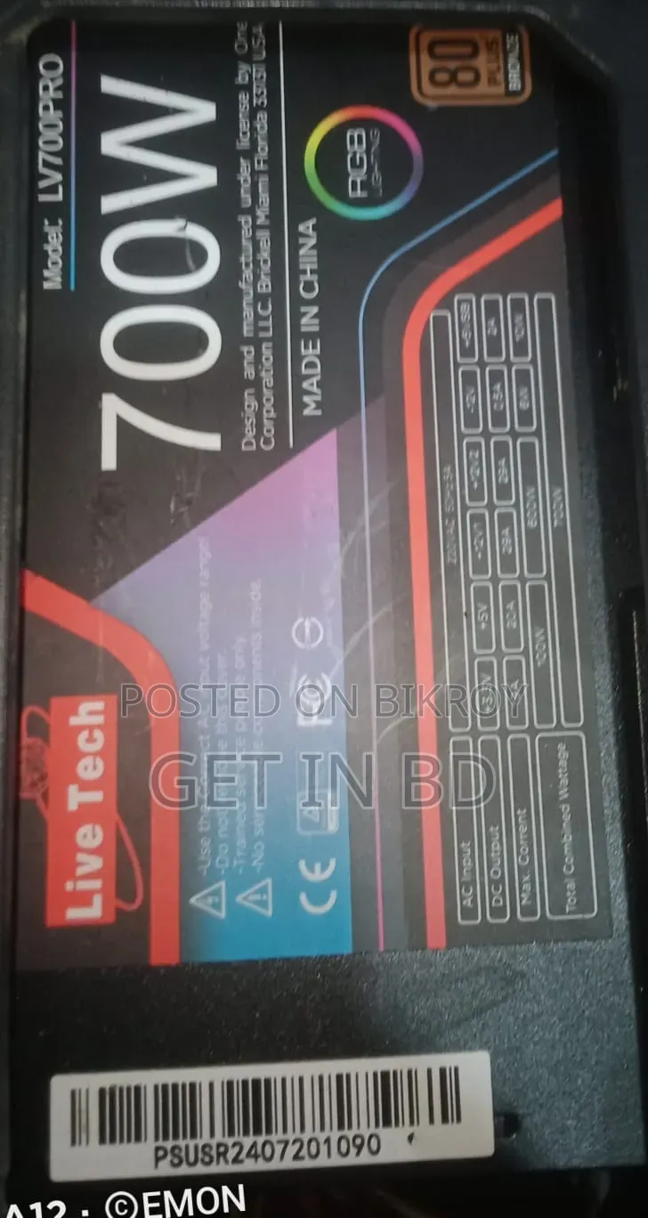 Desktop Computer 8GB Intel Core I5 SSD 256GB