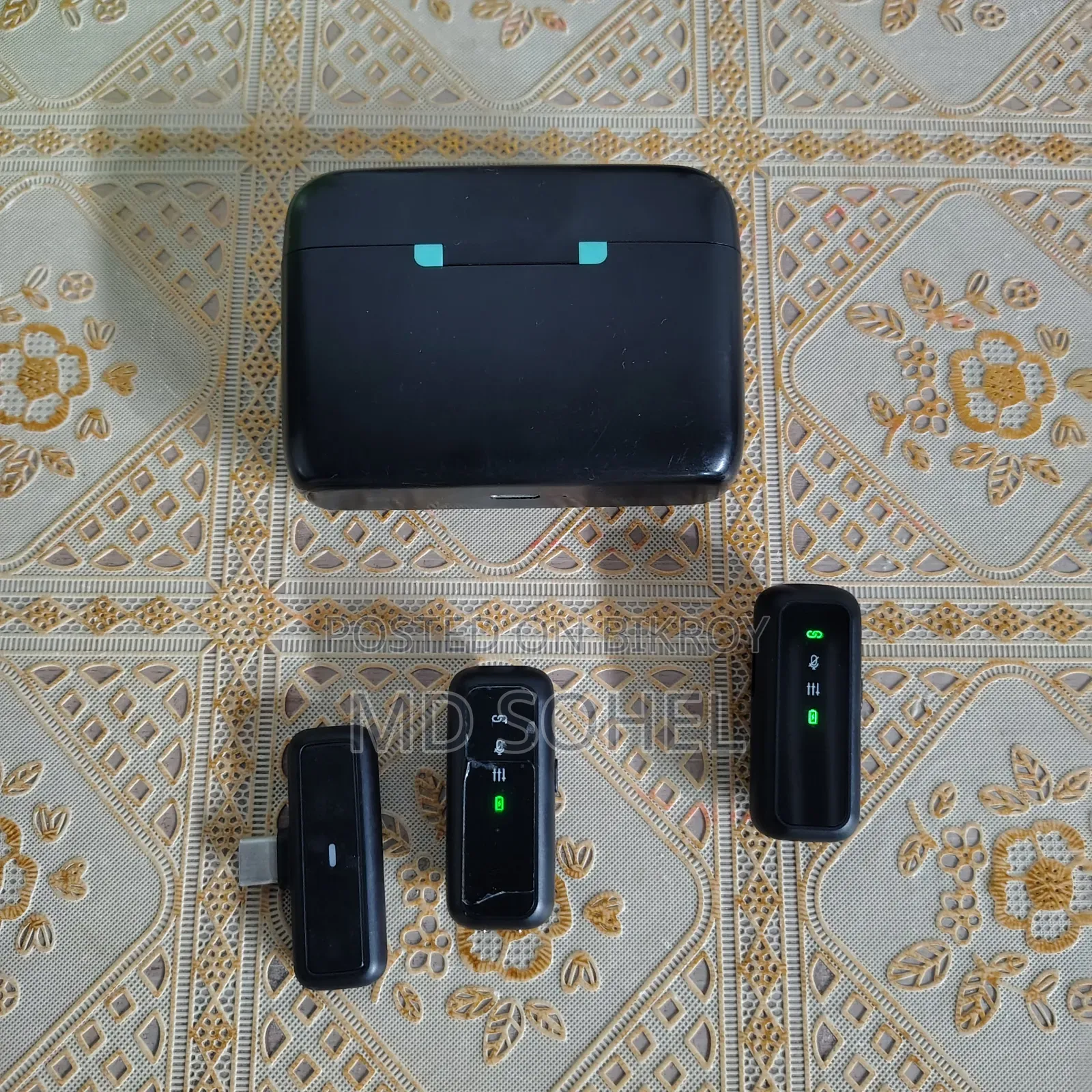 SX6 Digital Display Microphone ওয়ারলেস মাইক্রোফোন