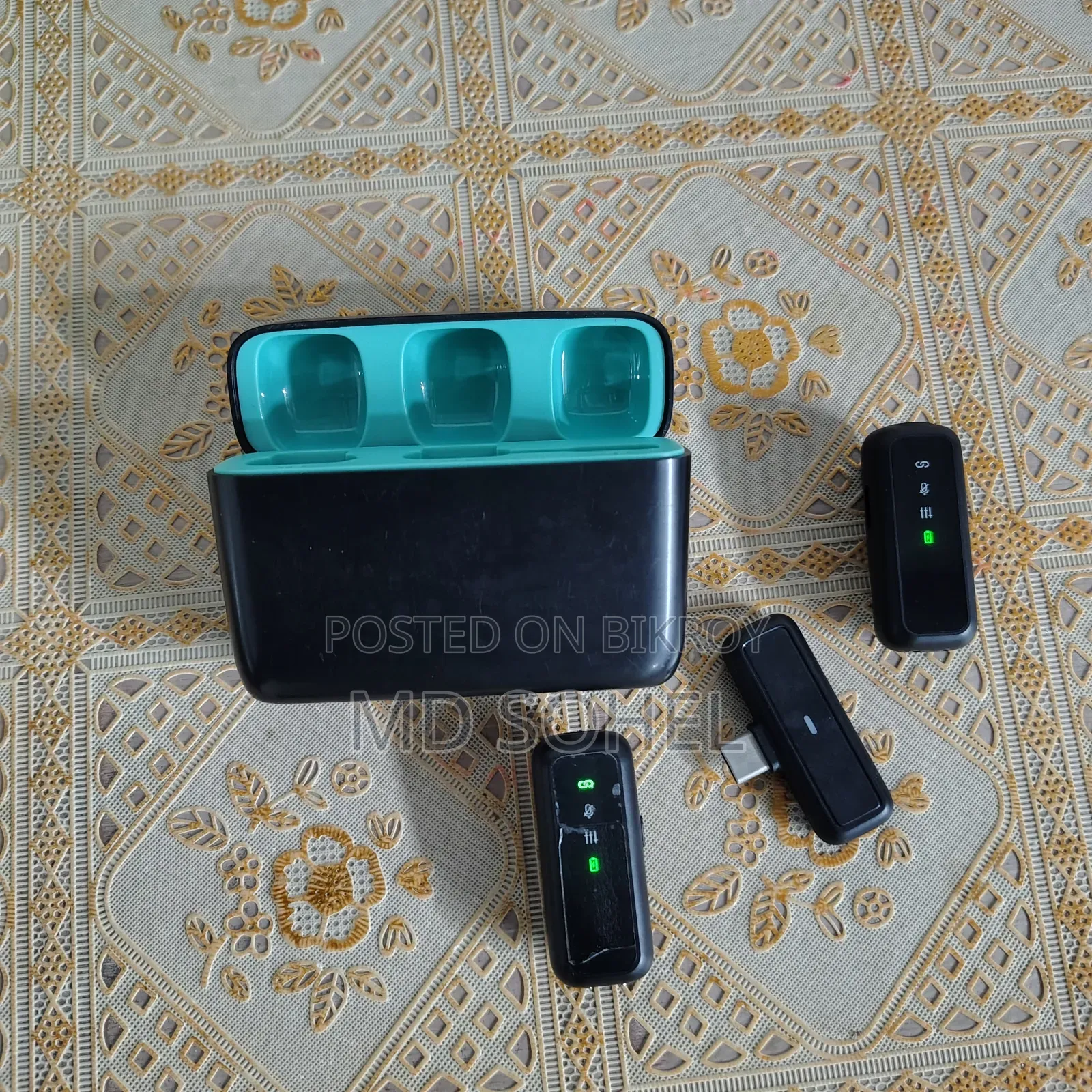 SX6 Digital Display Microphone ওয়ারলেস মাইক্রোফোন