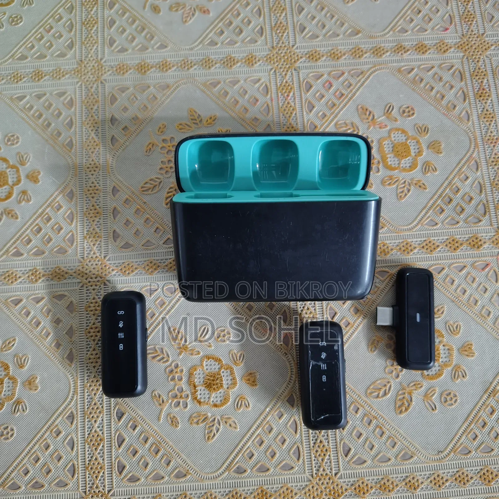 SX6 Digital Display Microphone ওয়ারলেস মাইক্রোফোন