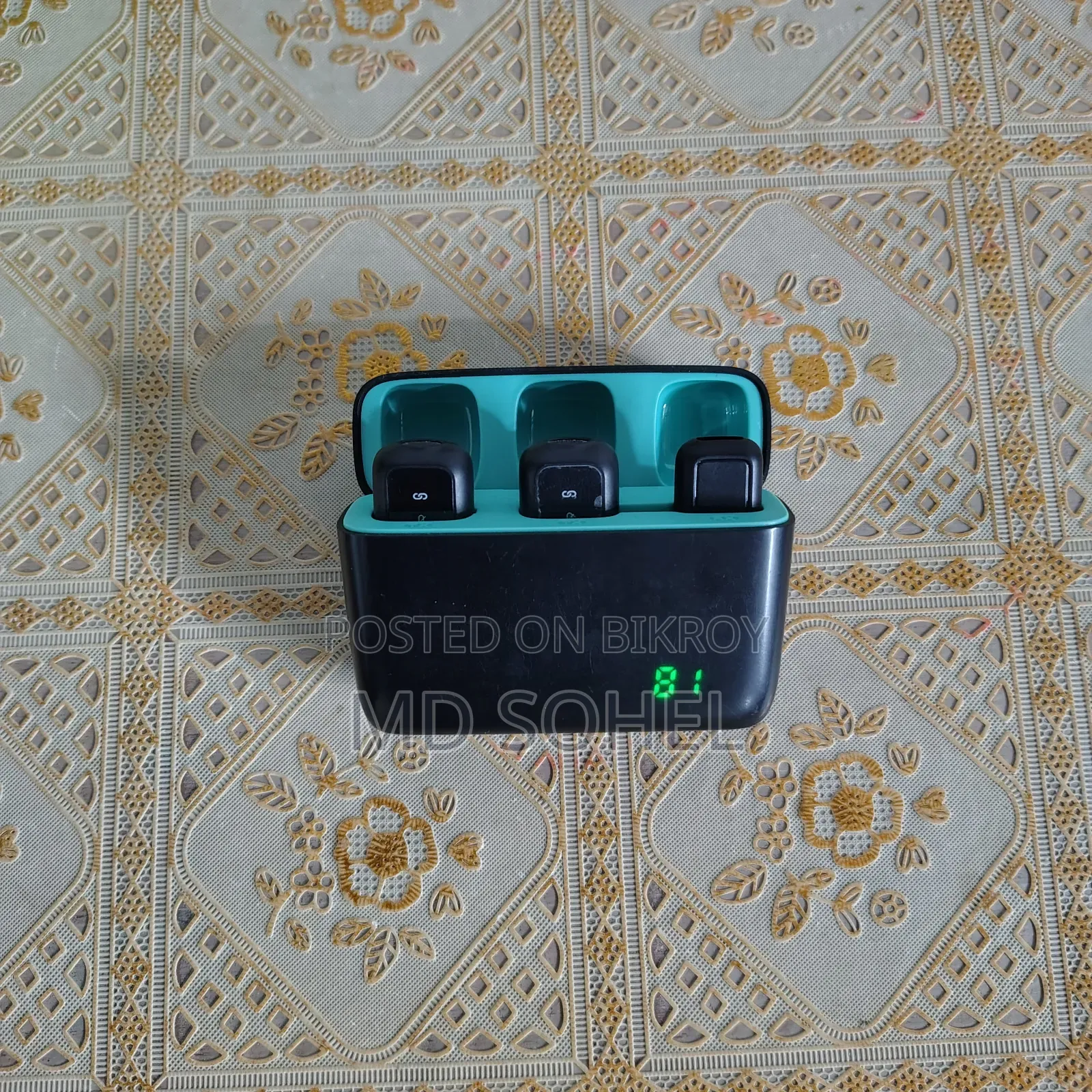 SX6 Digital Display Microphone ওয়ারলেস মাইক্রোফোন