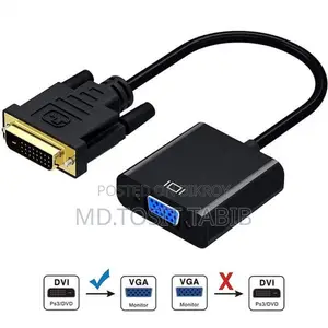 Dvi to Vga Adapter -Dvi to Vga