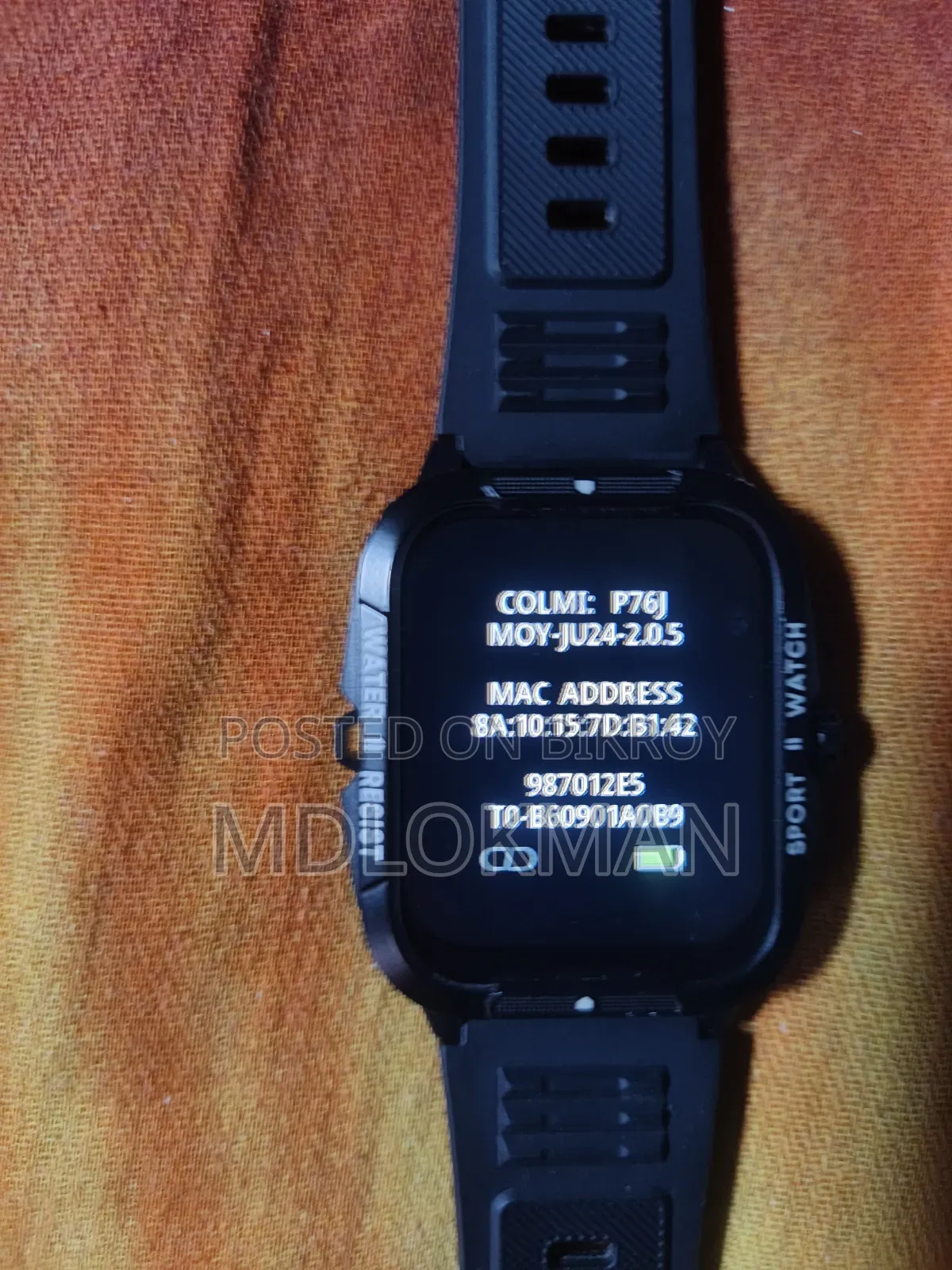 Smartwatches Colmi P76j