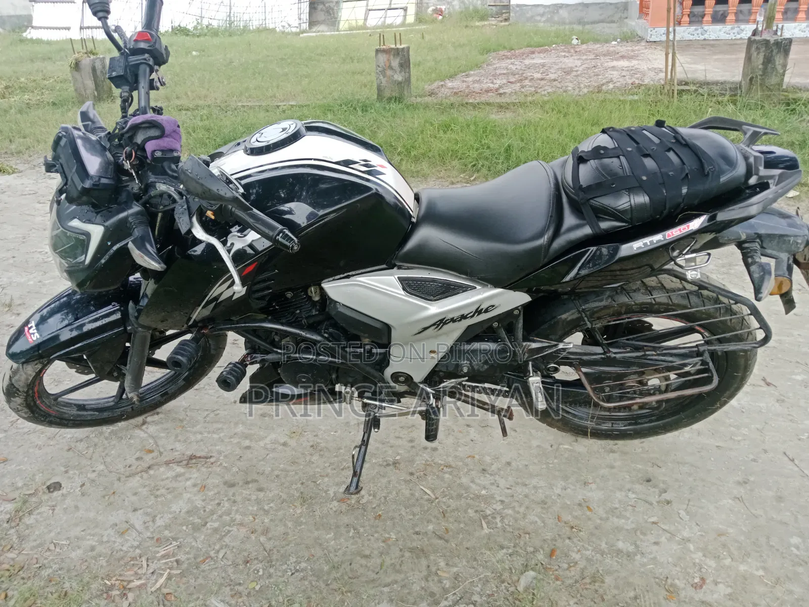 TVS Apache RTR 160 4V 2021 Black