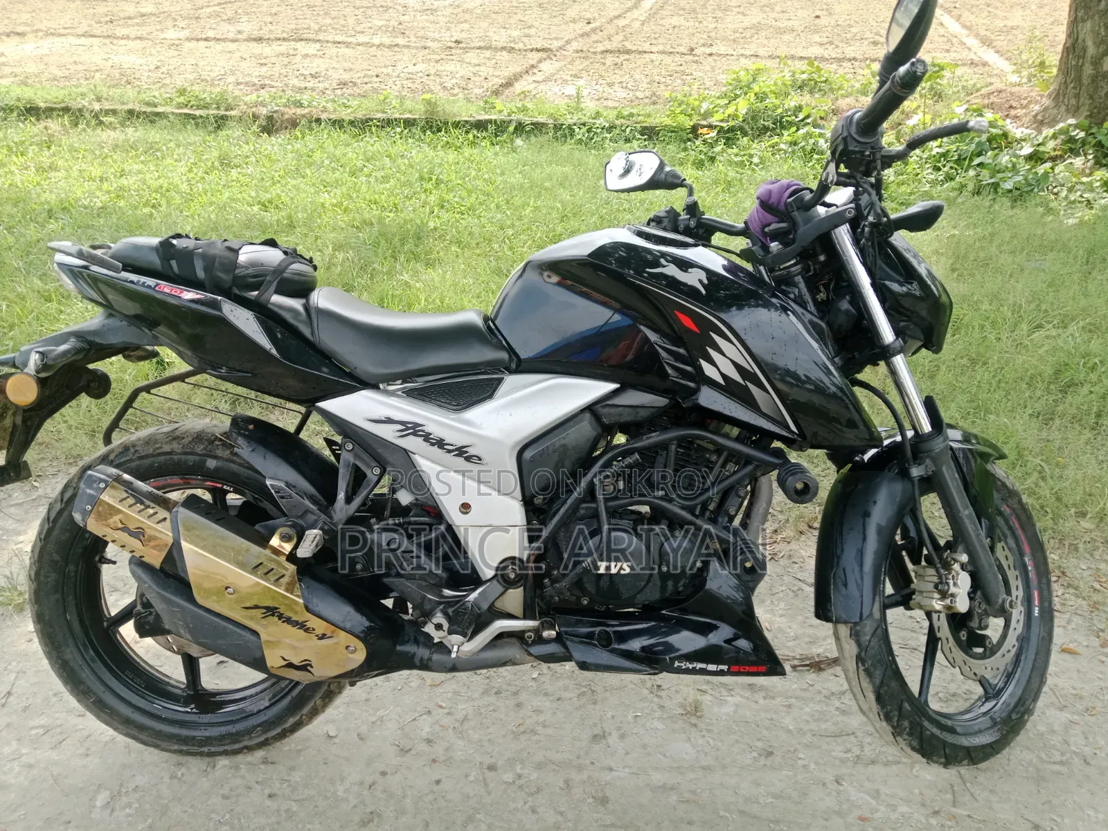 TVS Apache RTR 160 4V 2021 Black