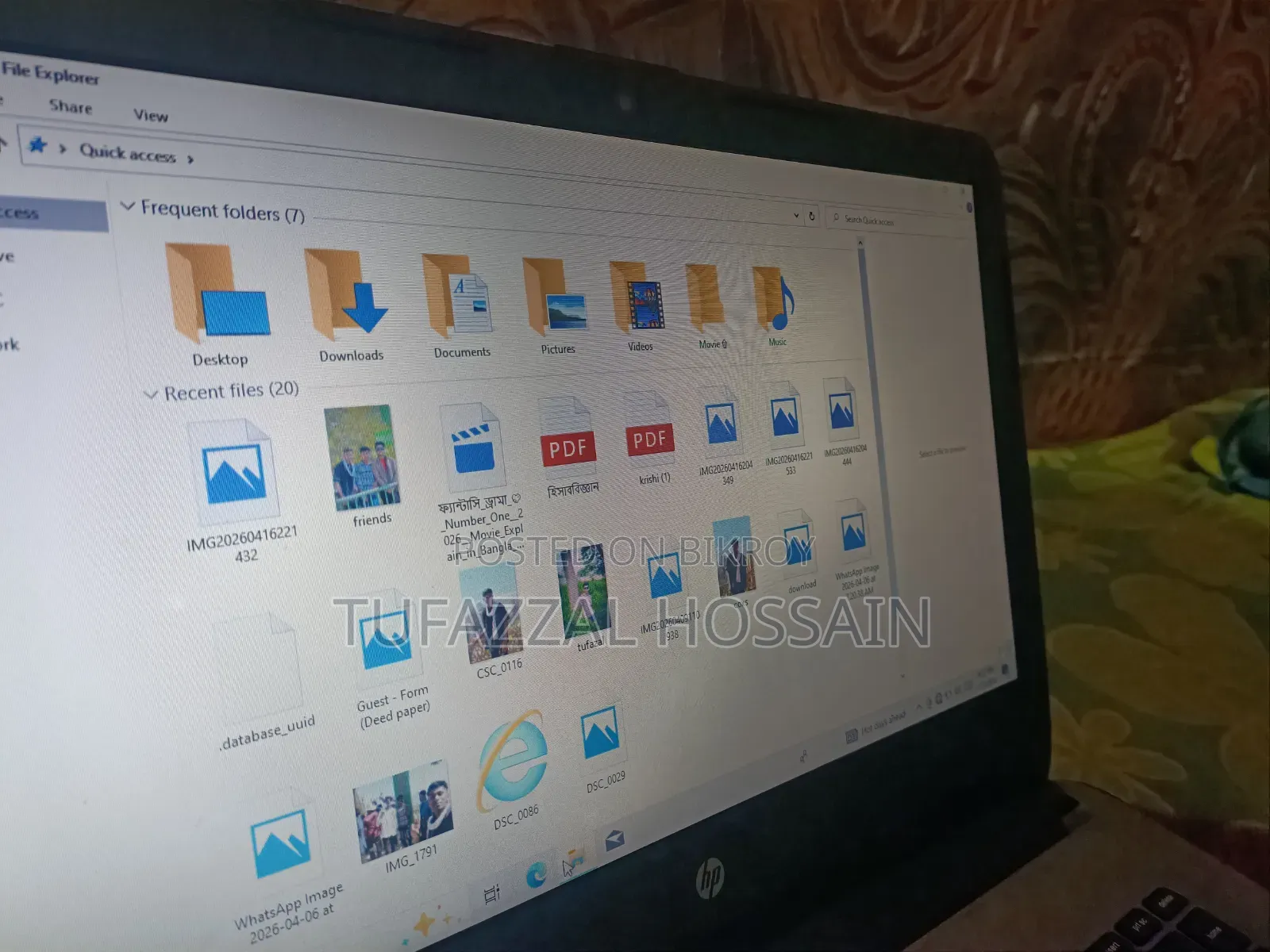 Laptop HP Compaq 6910p 2GB Intel Core I5 HDD 16 GB