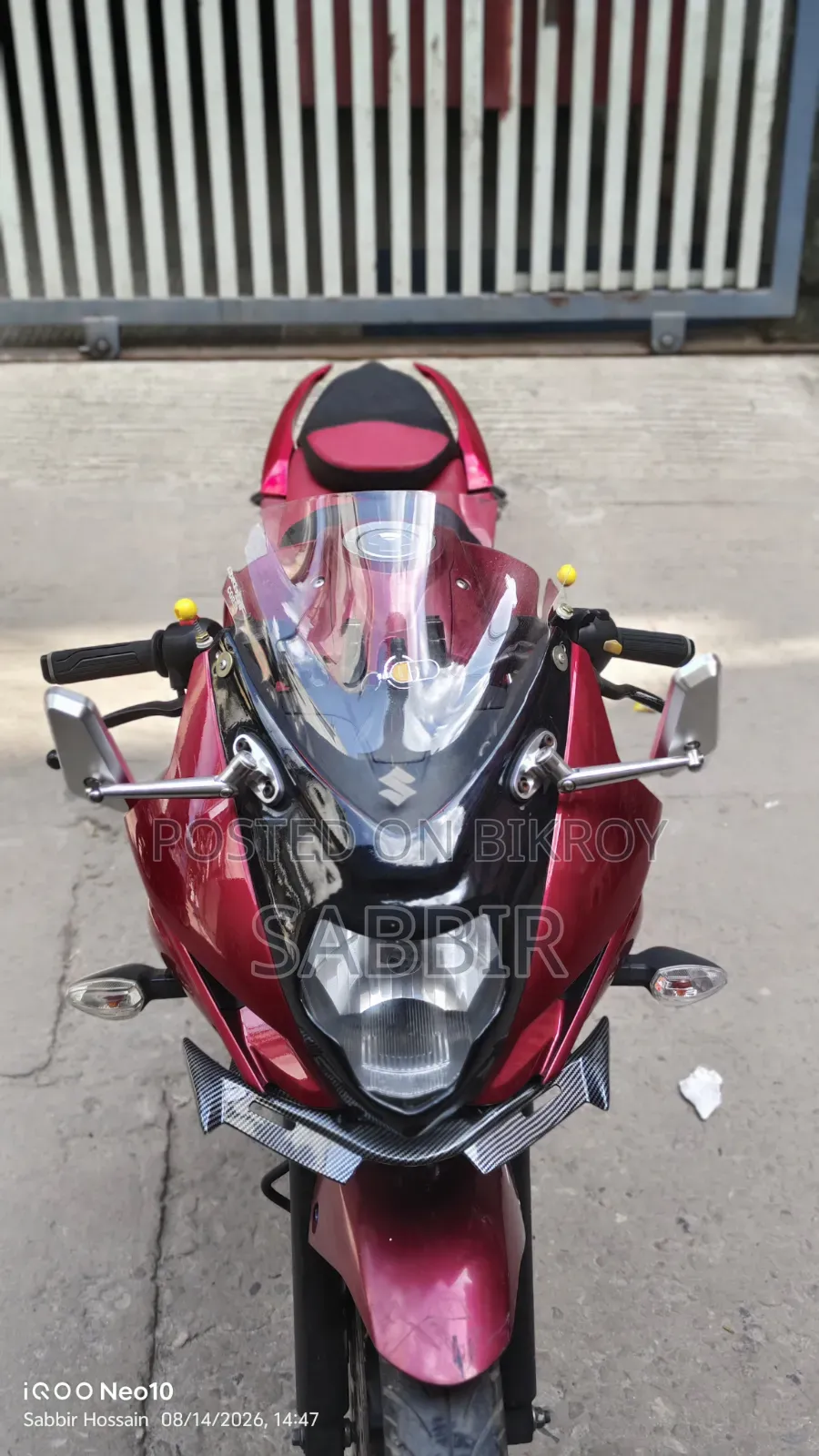 Suzuki Gixxer 2018 Red