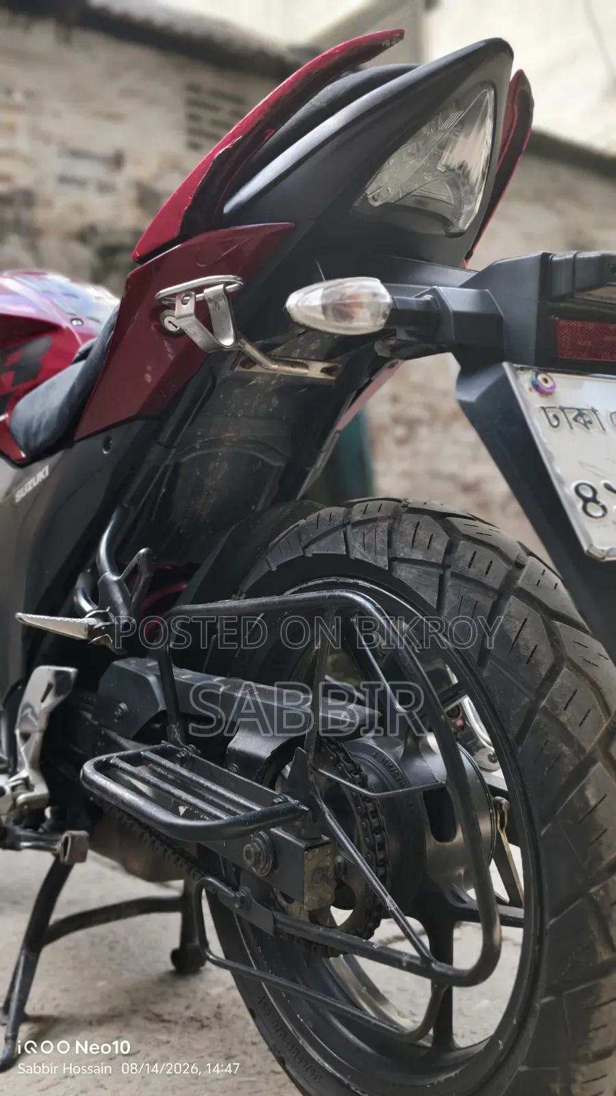 Suzuki Gixxer 2018 Red