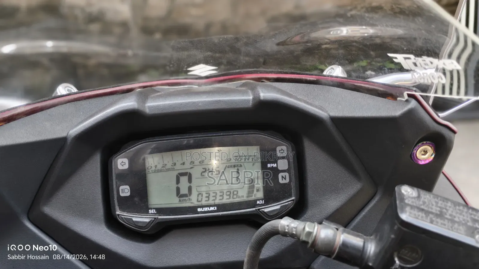Suzuki Gixxer 2018 Red