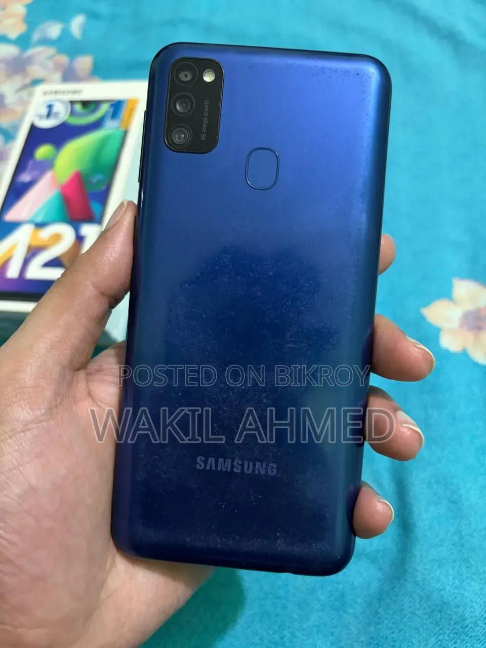 Samsung Galaxy M21 64 GB Blue