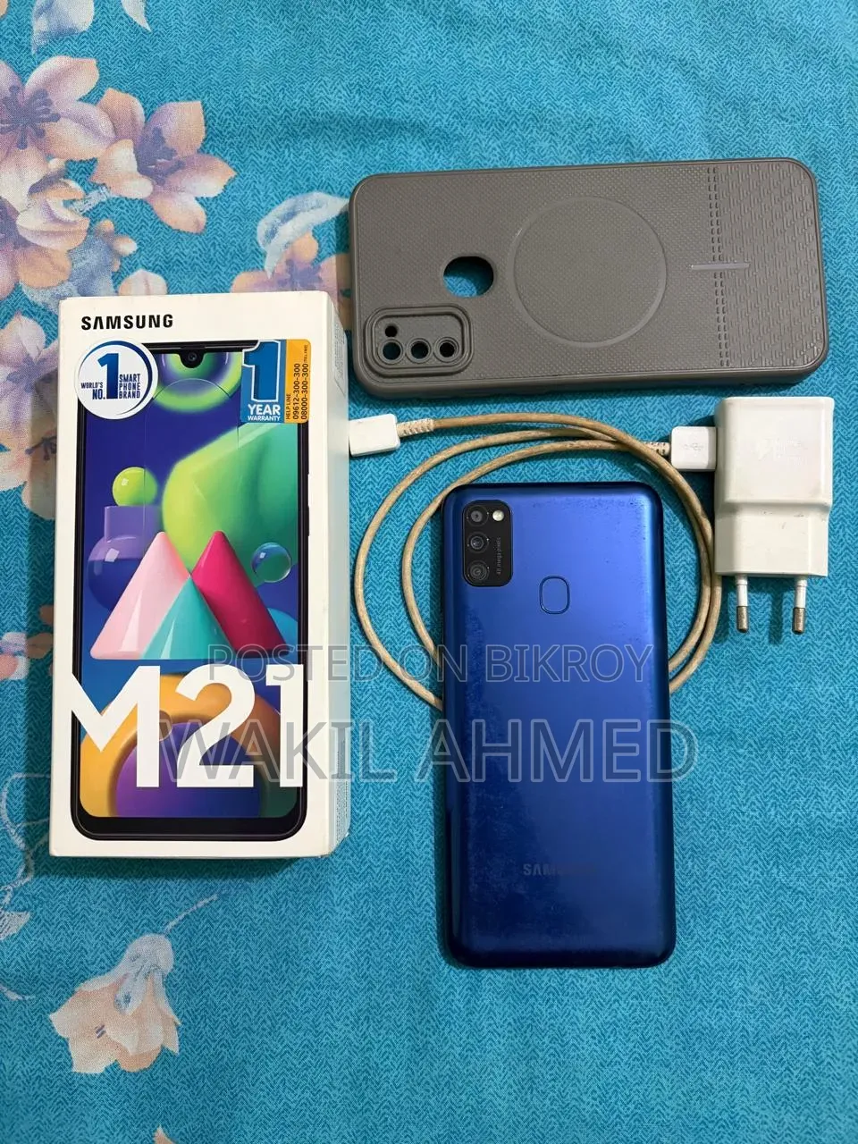 Samsung Galaxy M21 64 GB Blue