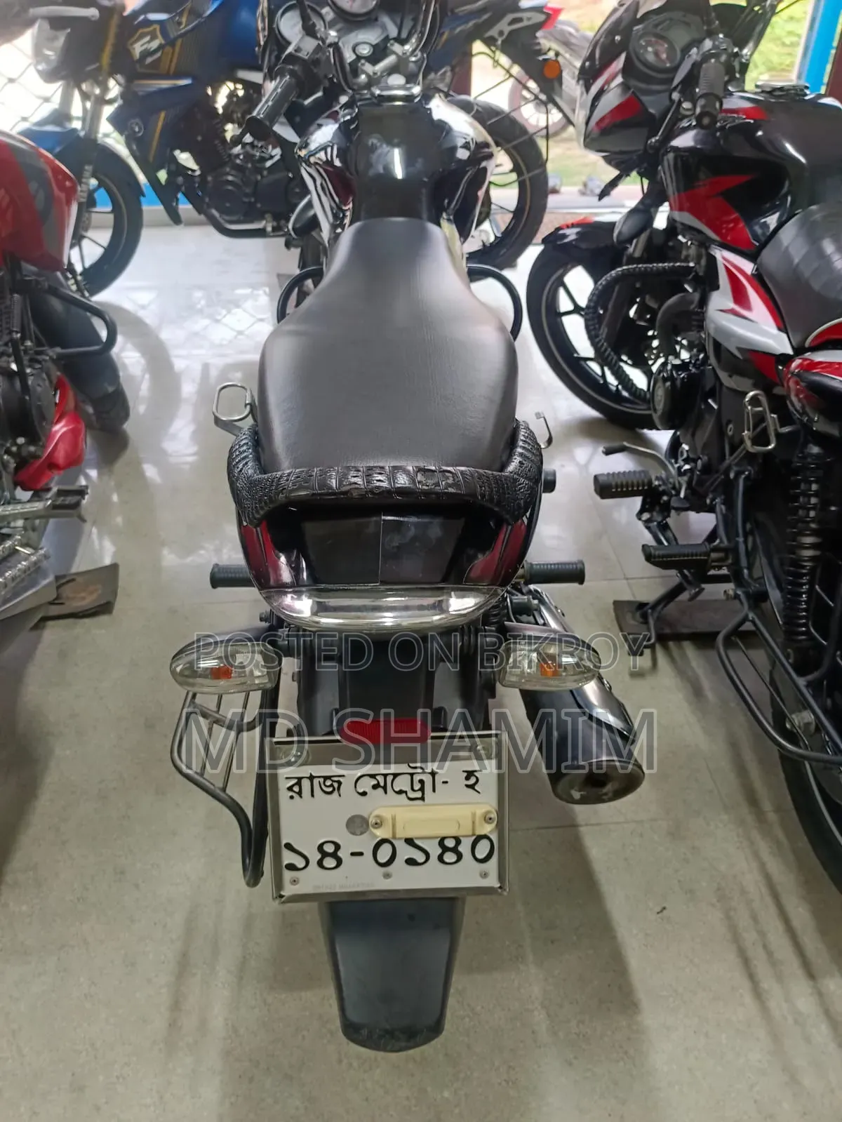 Bajaj Discover 100 2018 Black