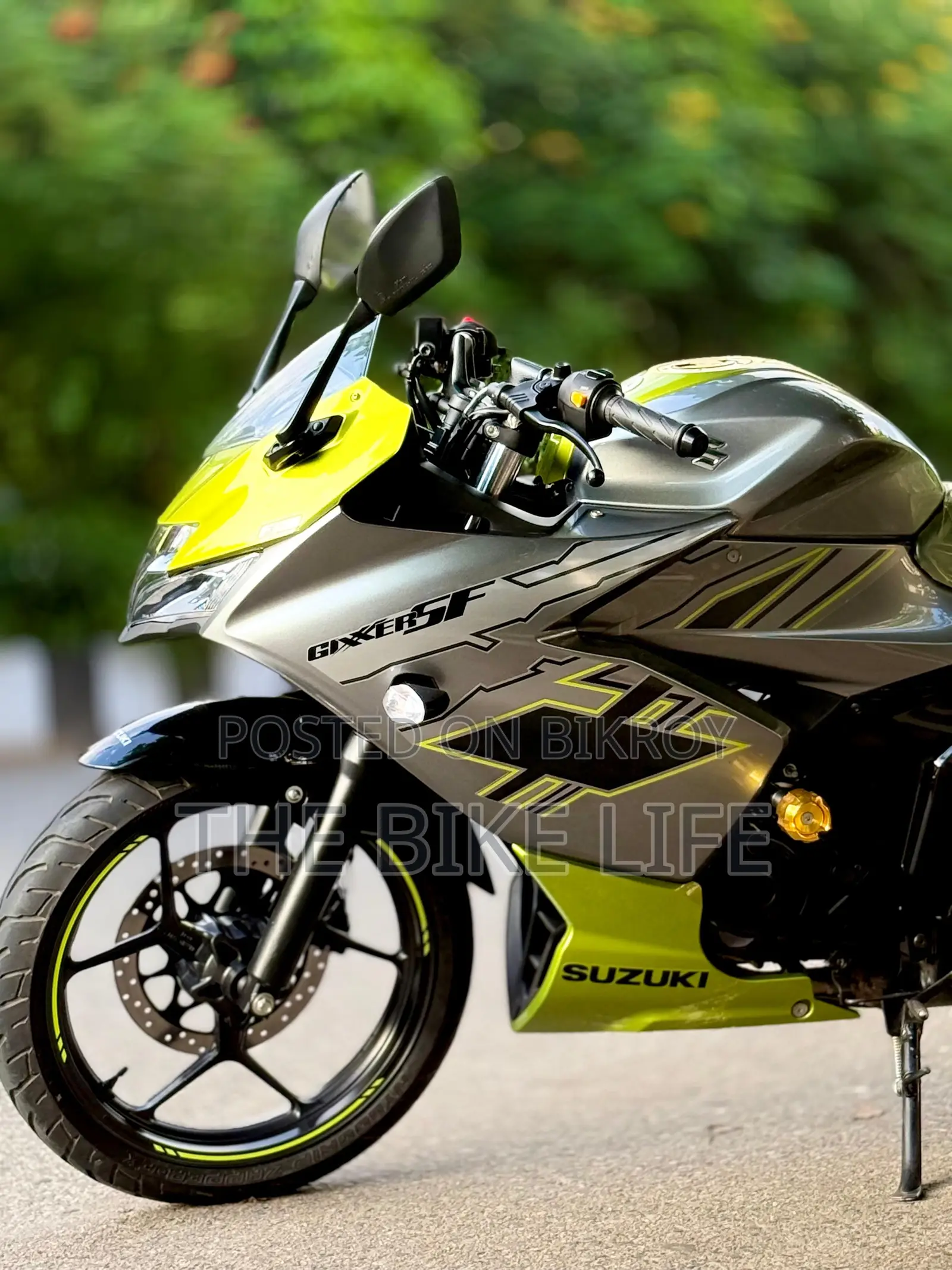 Suzuki Gixxer SF 2026 Green