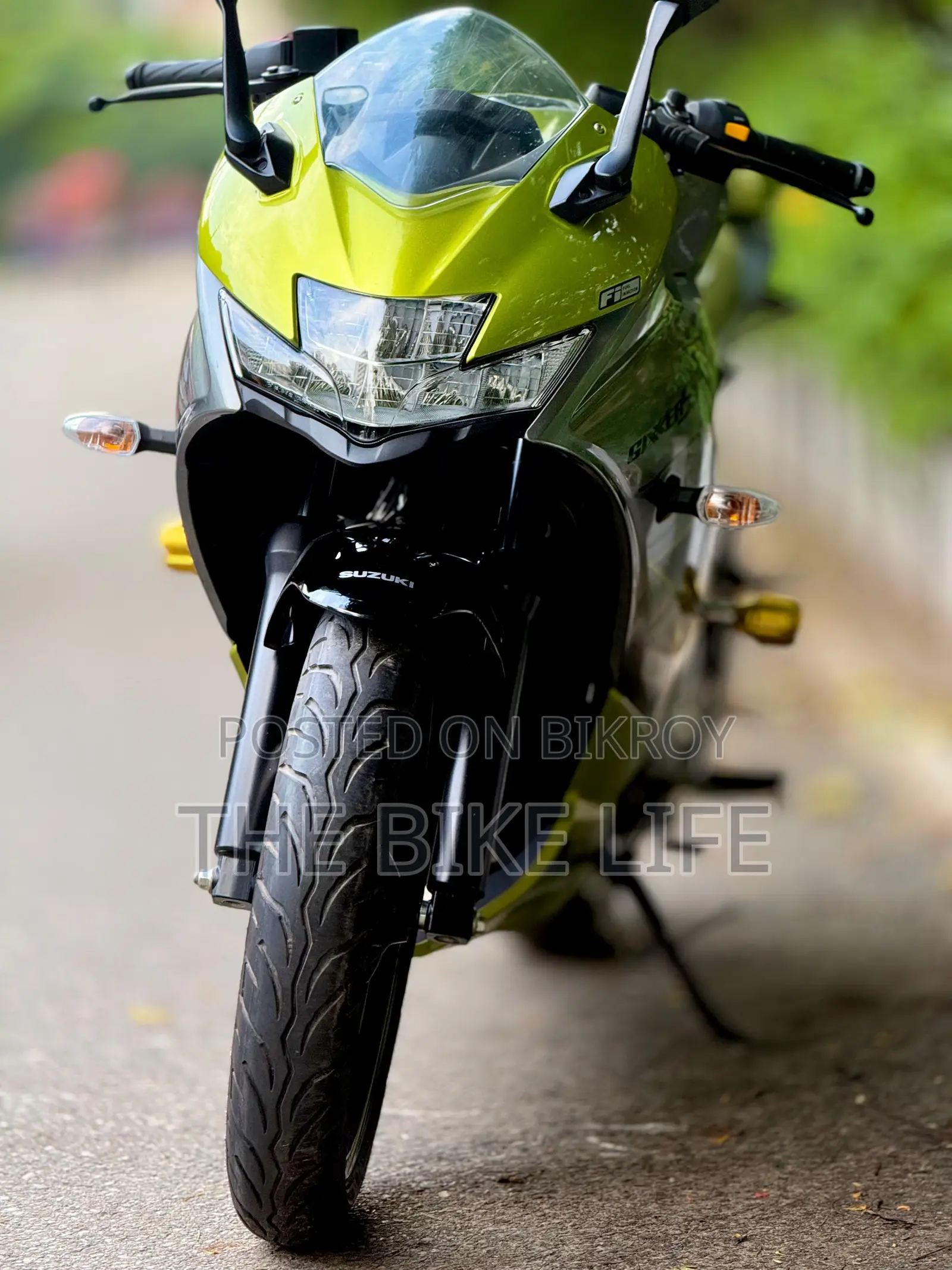 Suzuki Gixxer SF 2026 Green