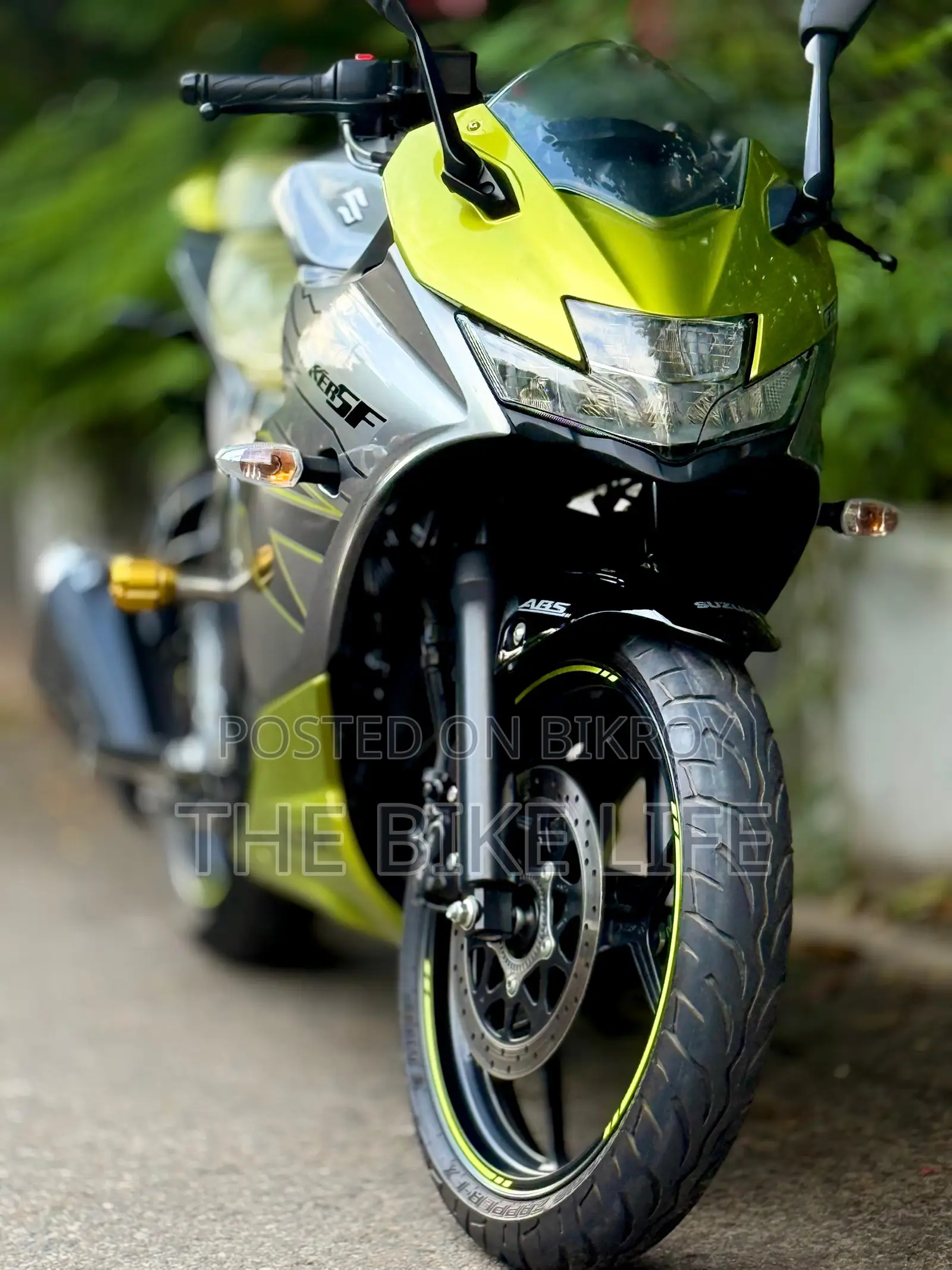 Suzuki Gixxer SF 2026 Green