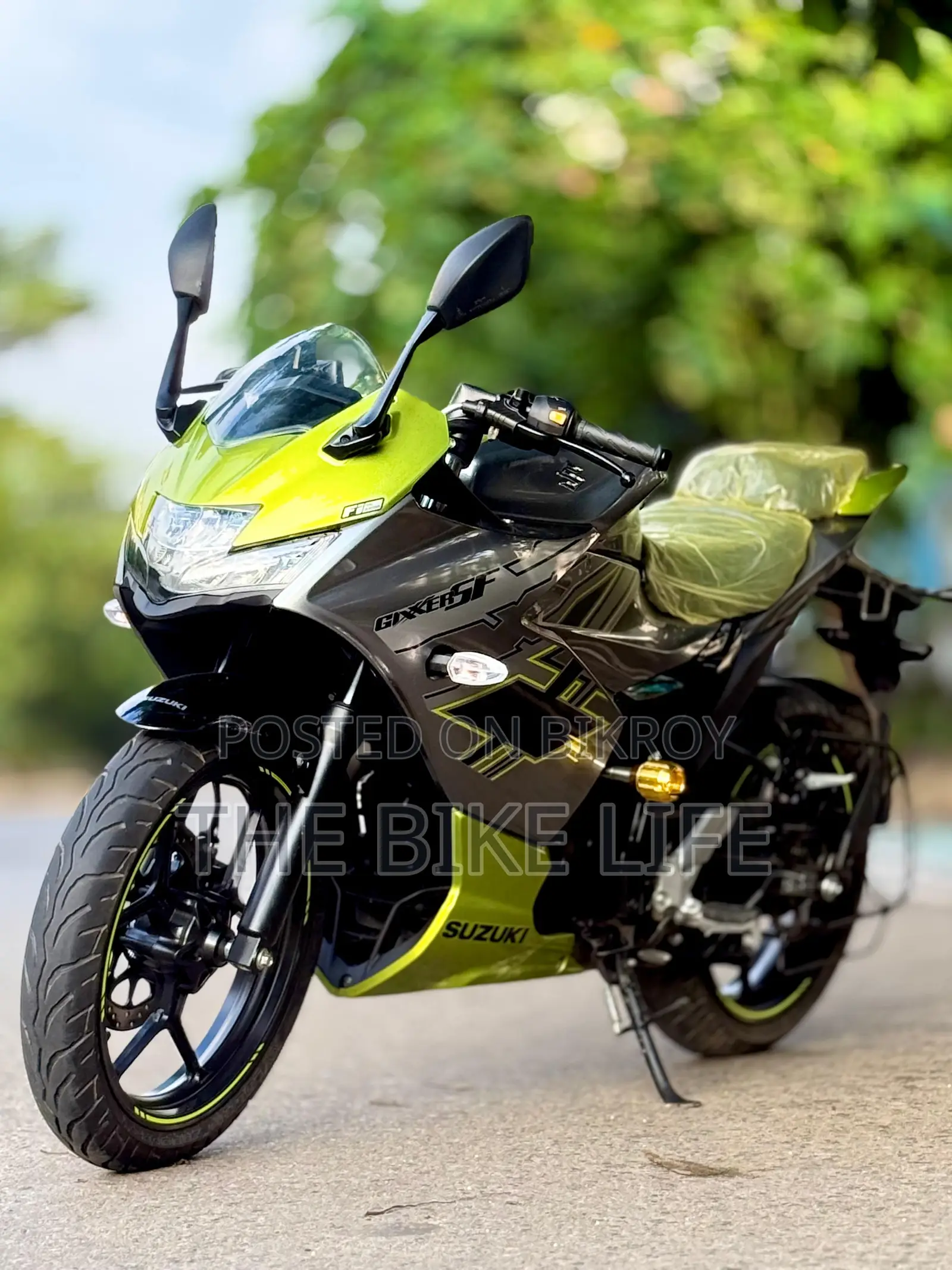 Suzuki Gixxer SF 2026 Green