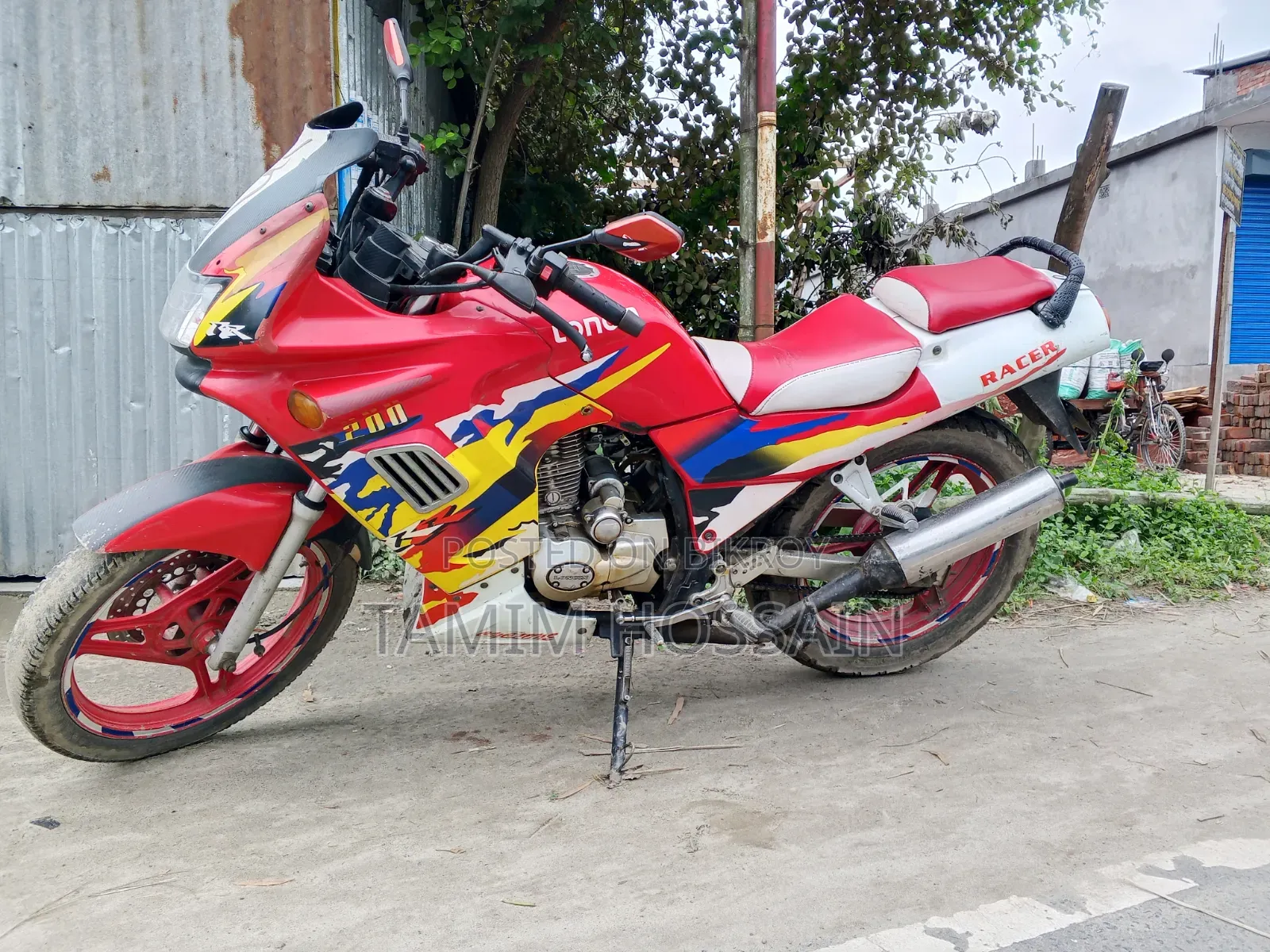 Loncin JL200-3 2013 Red