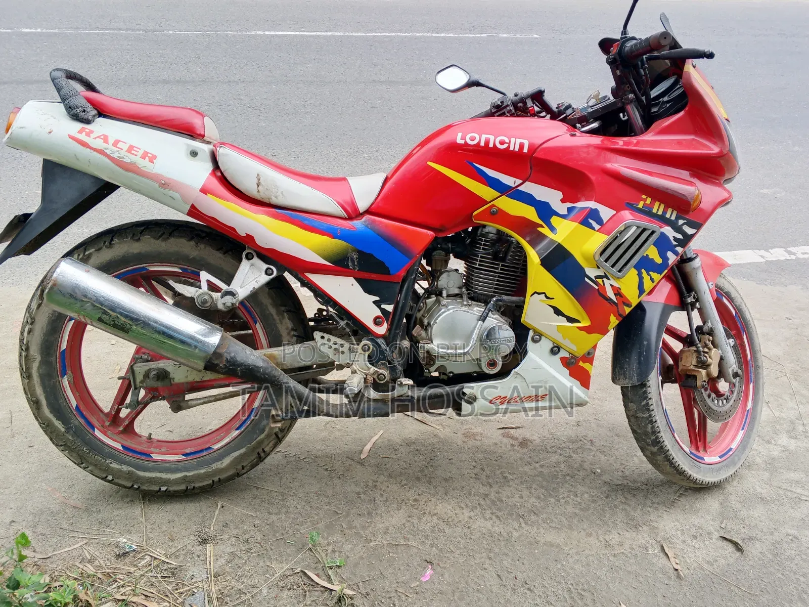Loncin JL200-3 2013 Red