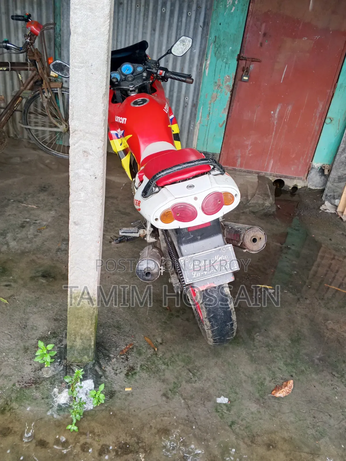 Loncin JL200-3 2013 Red
