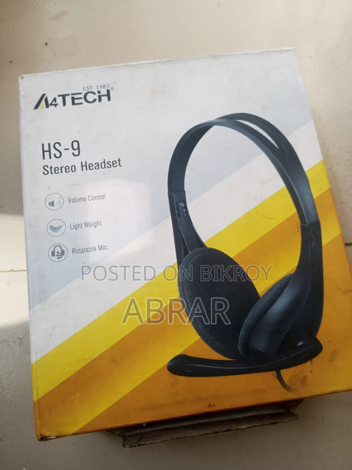 1ti A4 Tech Er Microphone Headset Sale