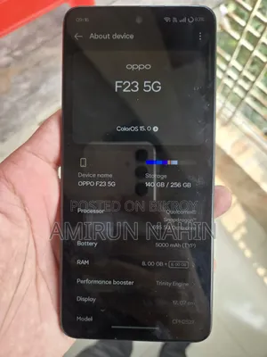 Oppo F23 256 GB Black