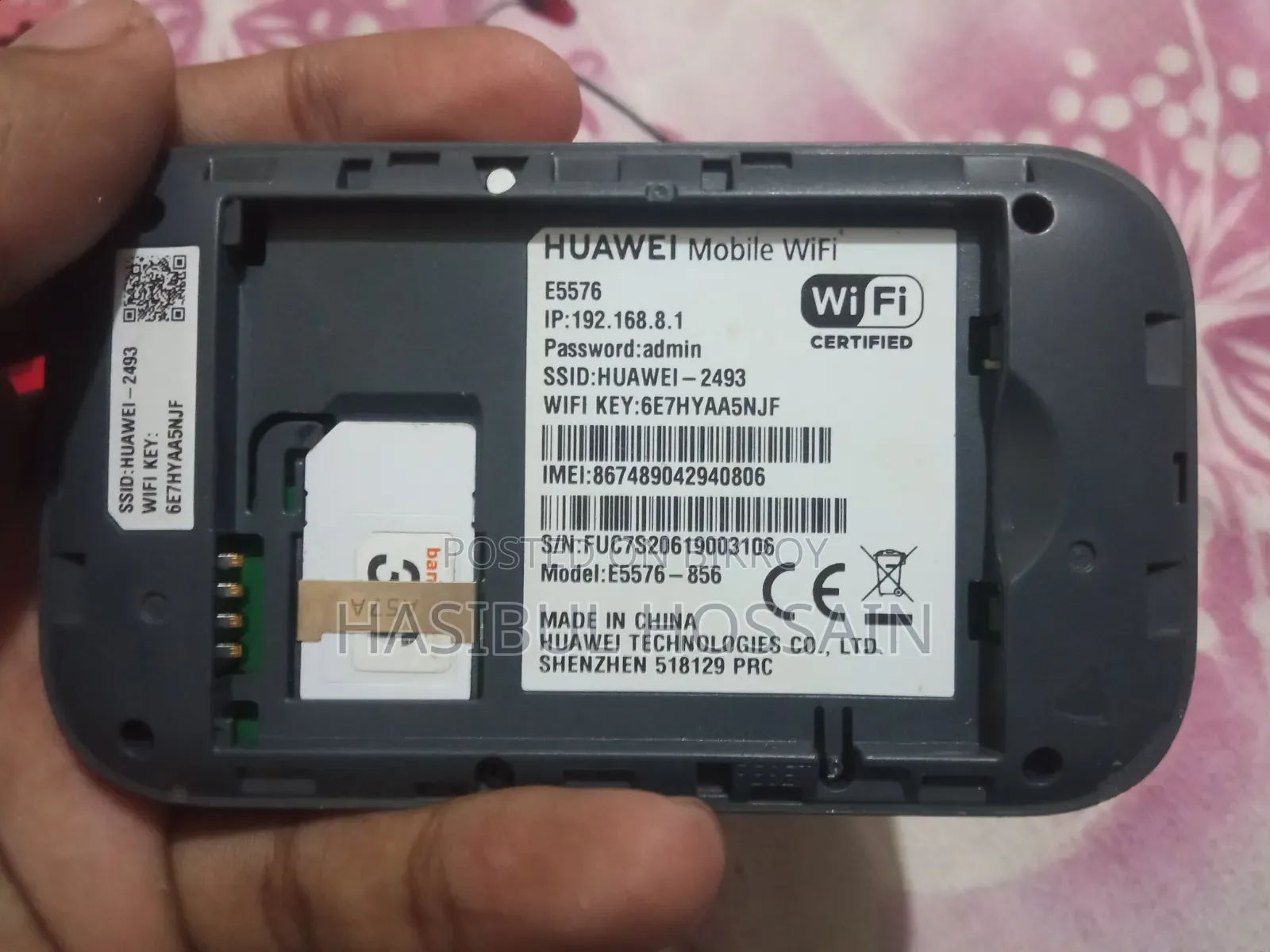 Huawei Pocket Router (E5576)