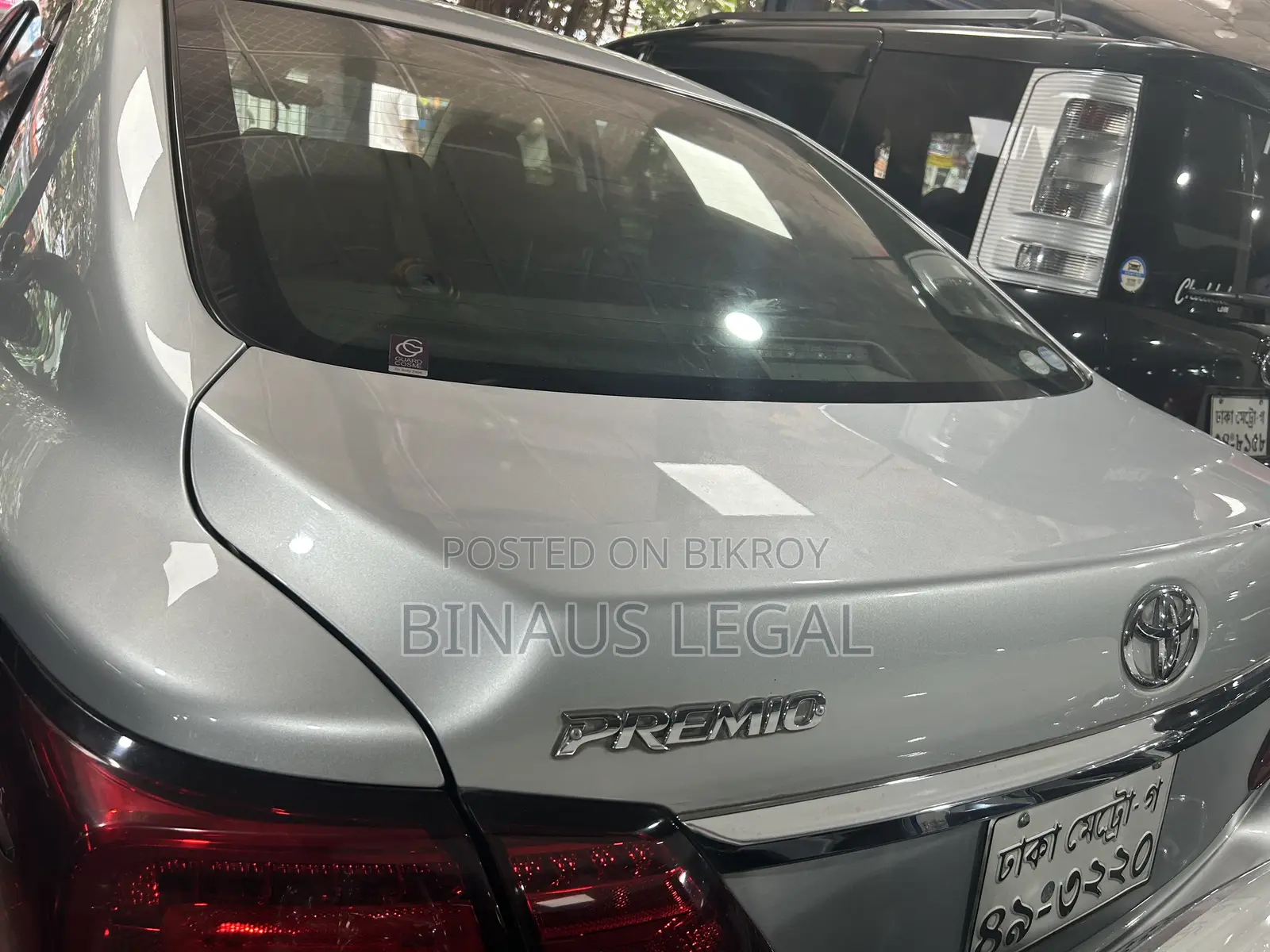 Toyota Premio 2017 Silver