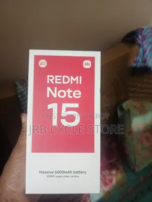 New Xiaomi Redmi Note 15 256 GB Silver