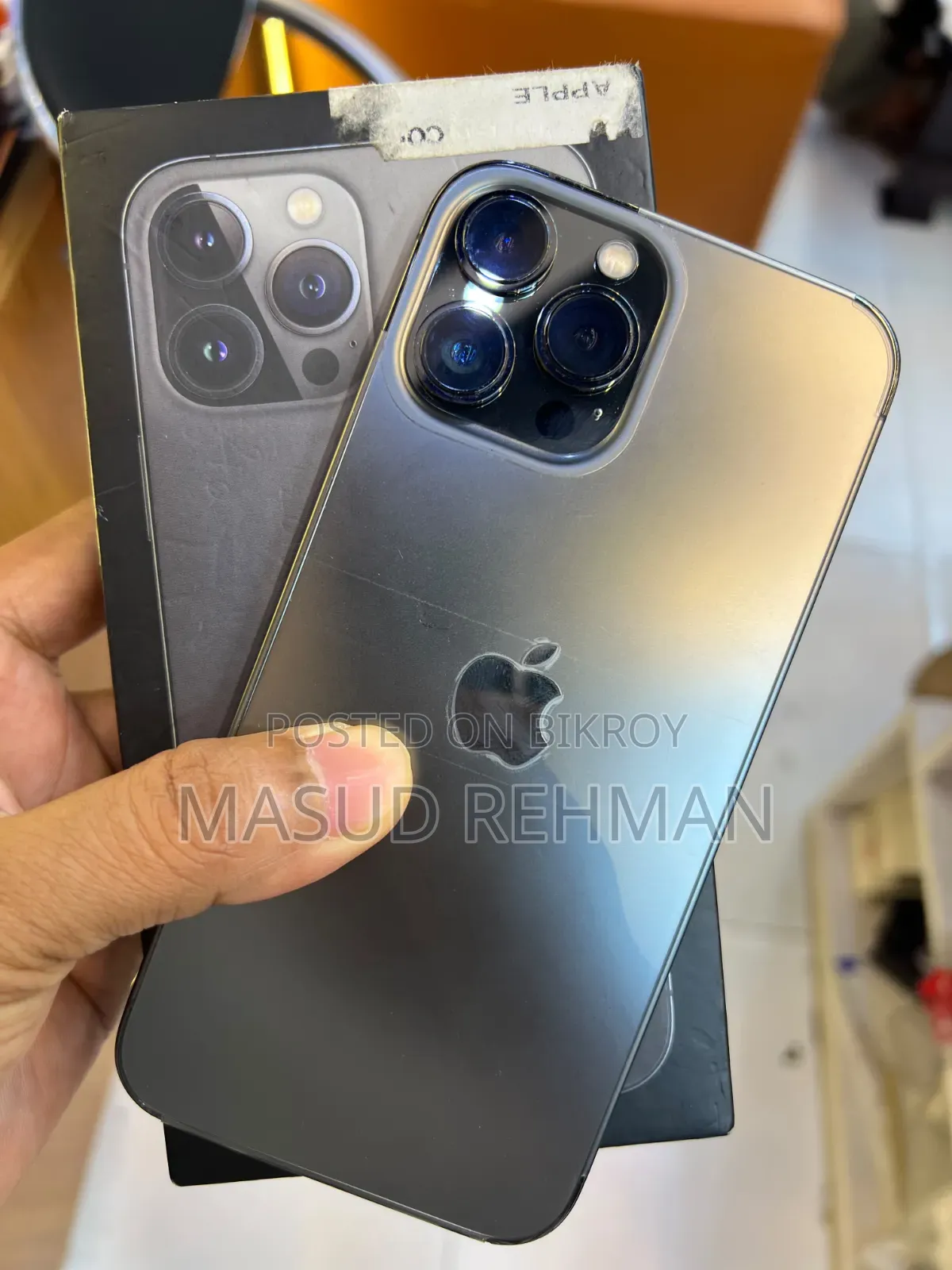 অ্যাপল আইফোন ১৩ প্রো ম্যাক্স ১২৮ জিবি কালো