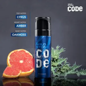 Wild Stone Code Titanium Fresh Long-Lasting Fragrance for Men