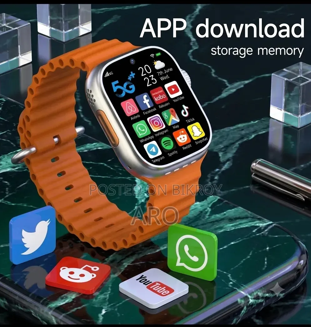 S9 Ultra Dual Camera Android Smartwatch