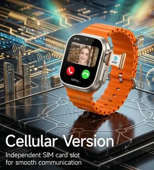 S9 Ultra Dual Camera Android Smartwatch