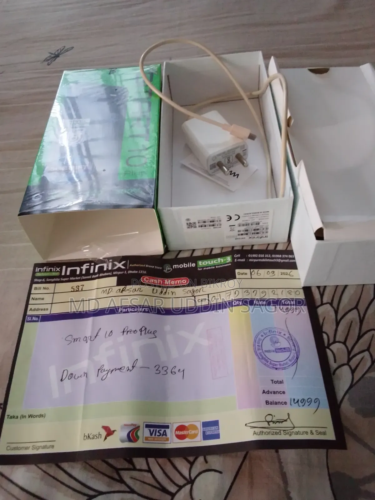 Infinix Smart 10 Plus 128 GB Black