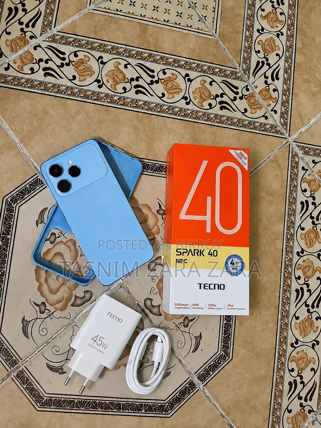 Tecno Spark 40 256 GB Blue