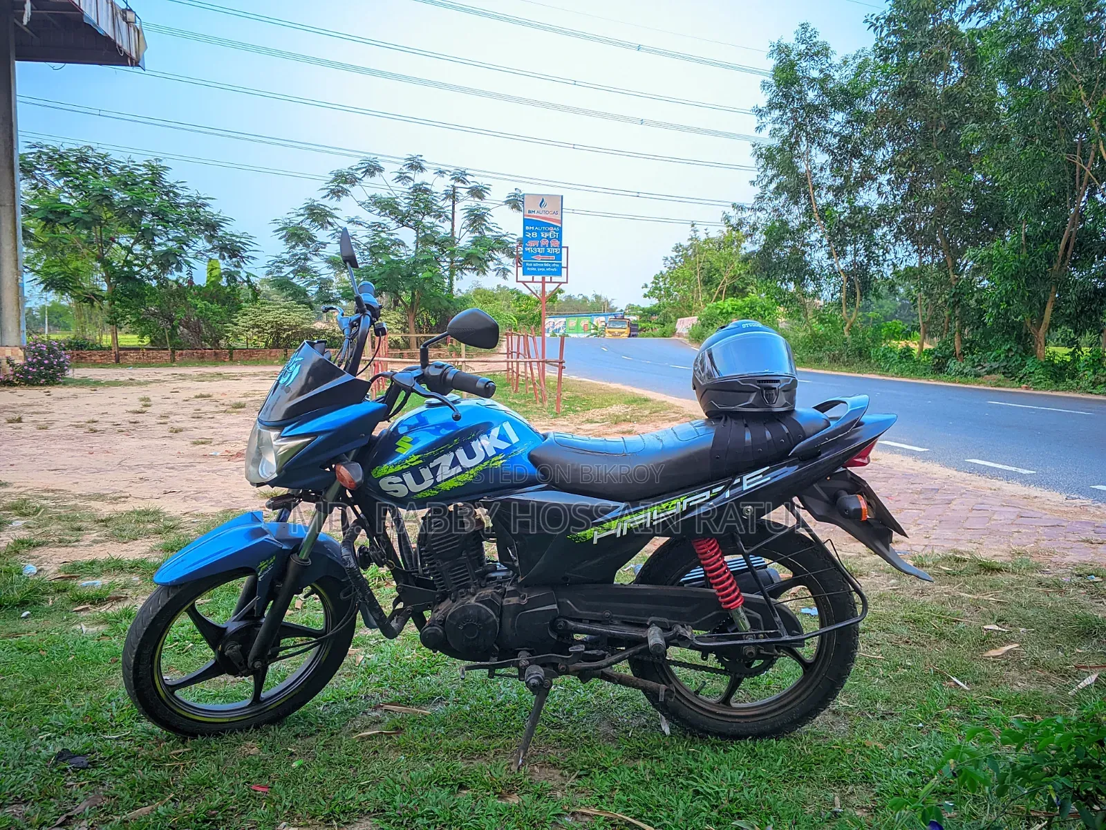 Suzuki Hayate 2018 Blue
