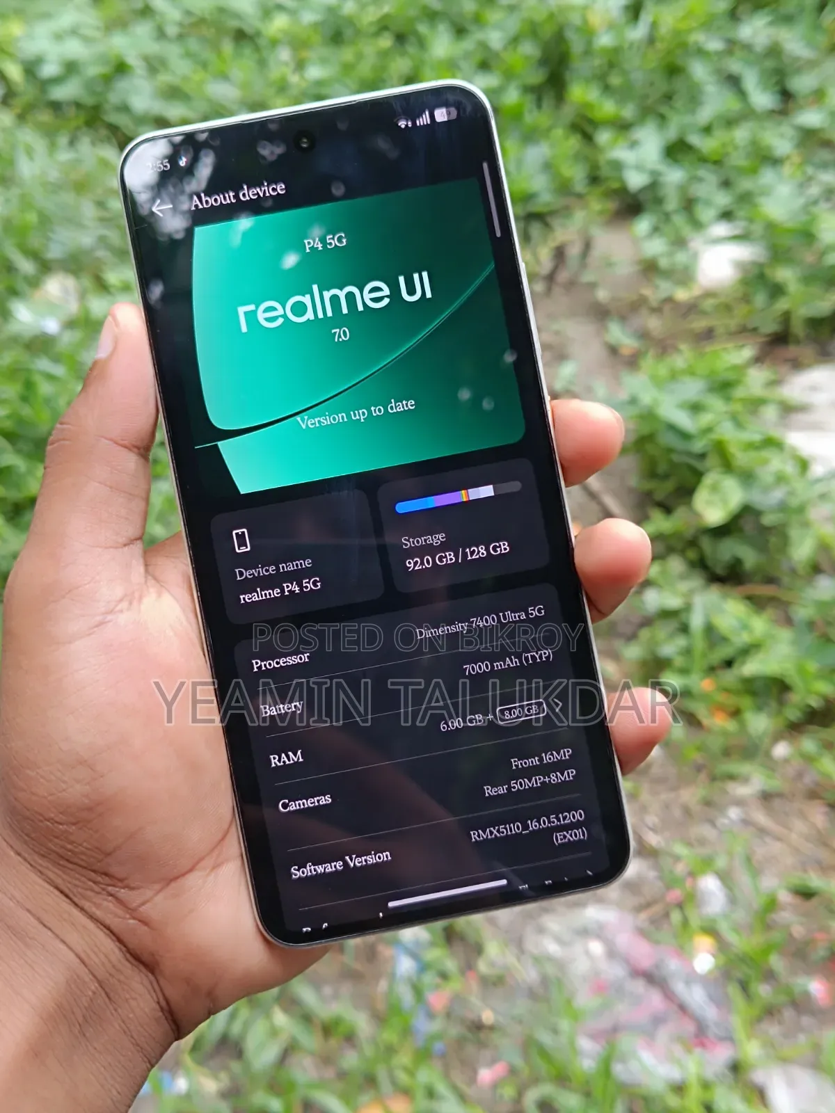 Realme P4 Power 128 GB Silver