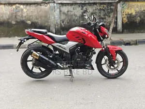 TVS Apache 160 4V 2020 Red
