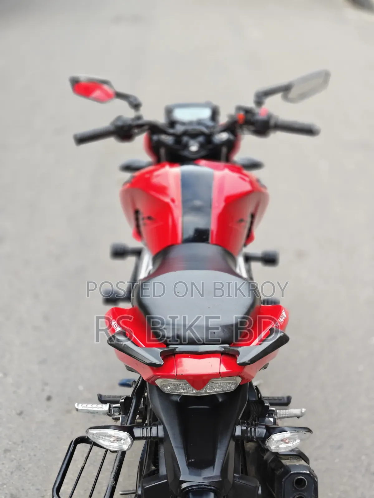 TVS Apache 160 4V 2020 Red