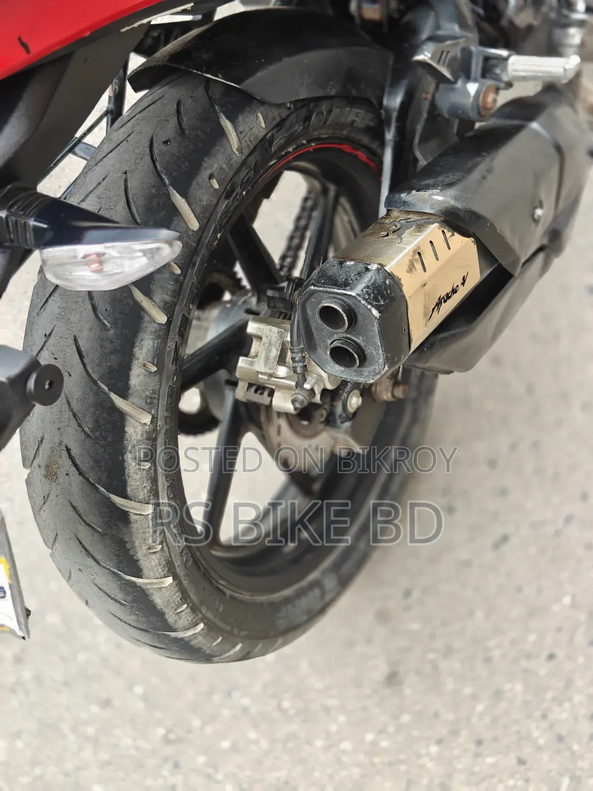 TVS Apache 160 4V 2020 Red