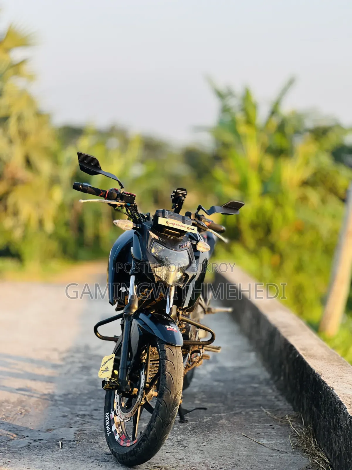TVS Apache RTR 160 4V 2022 Black